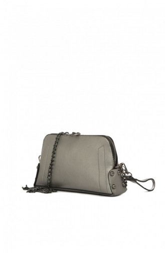 Silver Gray Shoulder Bag 87001900044946