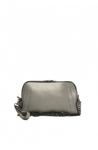 Silver Gray Shoulder Bag 87001900044946