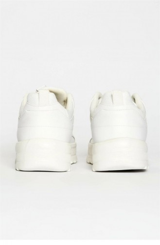 أحذية رياضية أبيض 4486