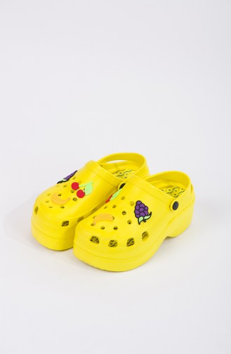 Yellow Summer slippers 01-03