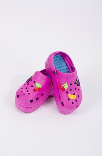 Fuchsia Summer slippers 01-04