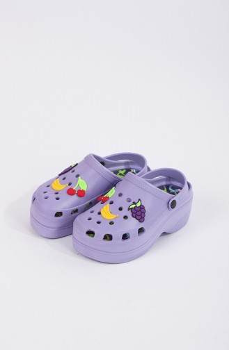 Lilac Summer slippers 01-07