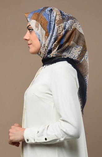 Navy Blue Scarf 2518-15