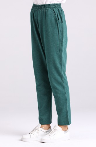 Sweatpants أخضر زمردي 3100A-01