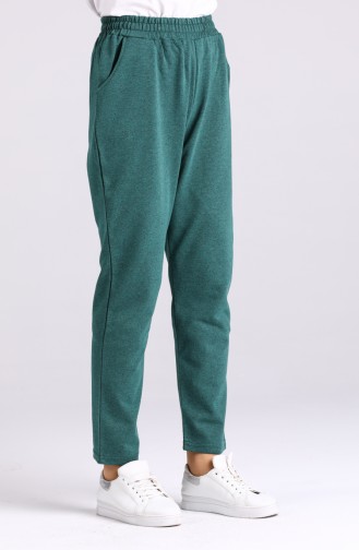 Sweatpants أخضر زمردي 3100A-01