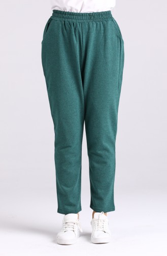 Sweatpants أخضر زمردي 3100A-01