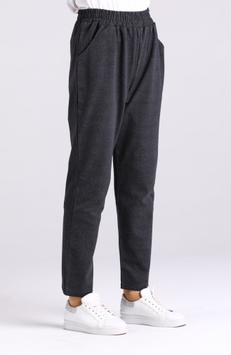 Smoke-Colored Track Pants 3100A-02