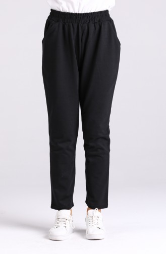 Black Track Pants 3100A-03