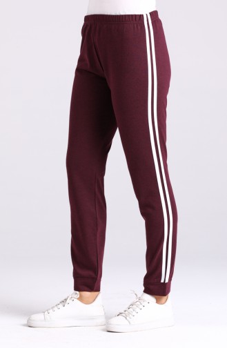 Claret Red Track Pants 3200-01