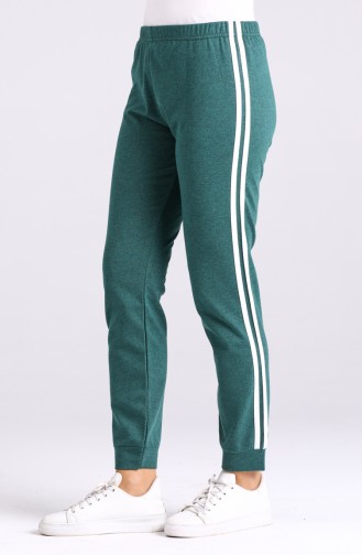 Sweatpants أخضر زمردي 3200-04