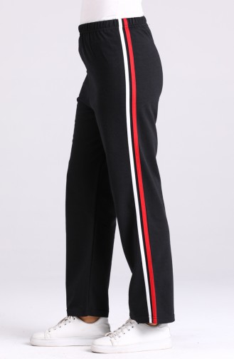 Sweatpants أسود 3400-01