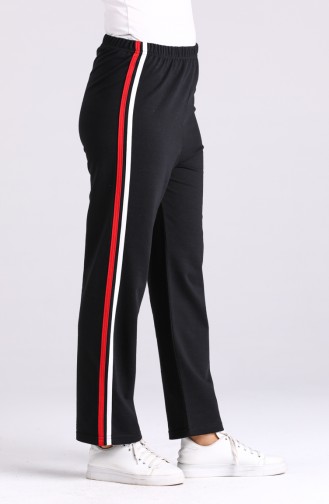 Sweatpants أسود 3400-01