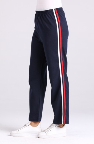 Pantalon Sport Bleu Marine 3400-04