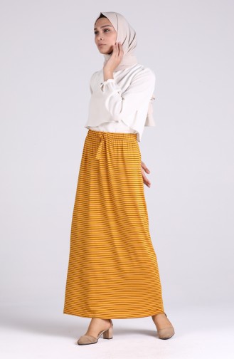 Mustard Skirt 2082-02