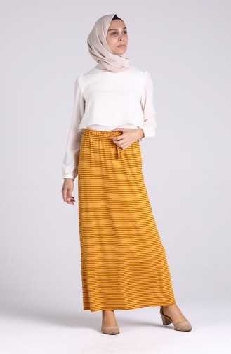 Mustard Skirt 2082-02