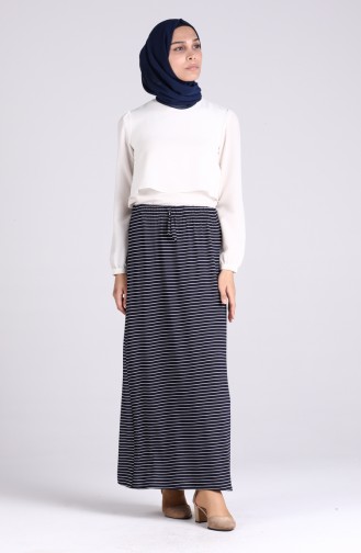 Navy Blue Rok 2082-04