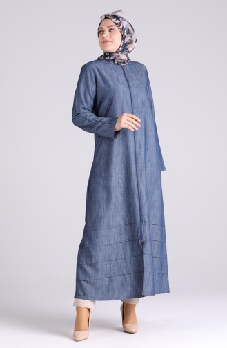 Dunkelblau Abayas 1041-01