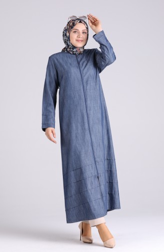 Dunkelblau Abayas 1041-01