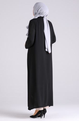 Schwarz Abayas 1047-01