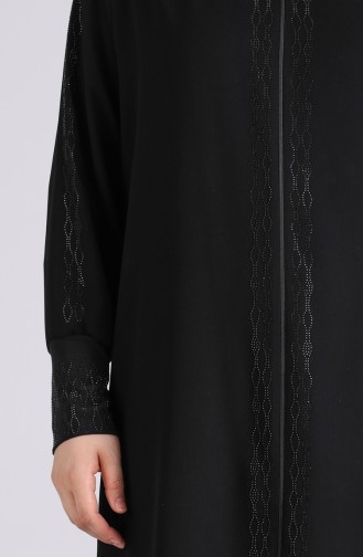 Schwarz Abayas 6243-01