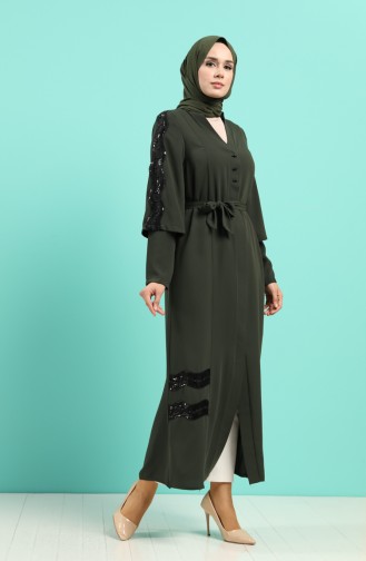 Khaki Abayas 4810-01