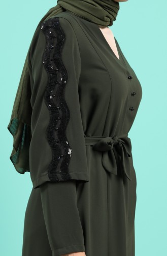 Khaki Abayas 4810-01