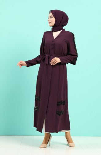 Abayas Plum 4810-02