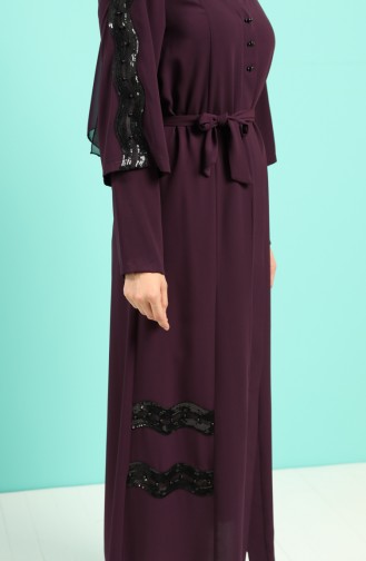 Abayas Plum 4810-02