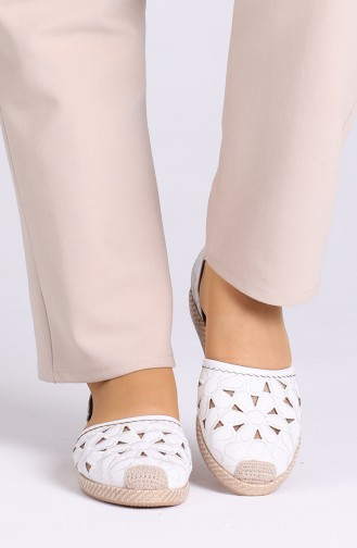 Chaussures de jour Blanc 0927-01