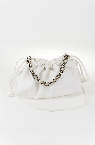 White Shoulder Bags 01-02