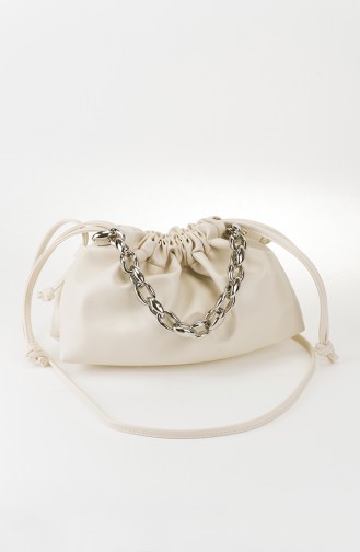 Creme Schultertasche 01-03