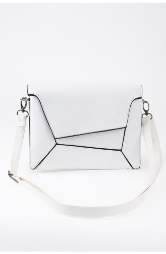 White Shoulder Bags 22-02