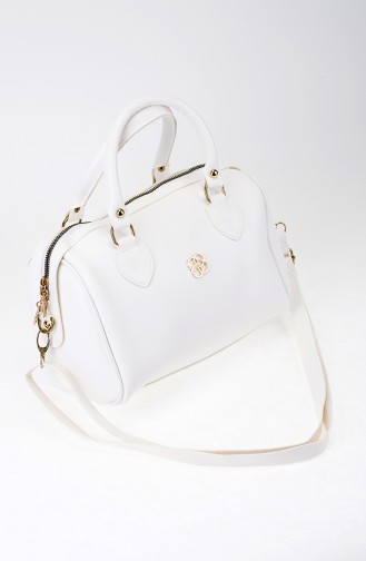 Sac D`épaule Blanc 23-02