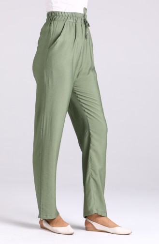 Aerobin Fabric Pocket Trousers 0555-07 Sea Green 0555-07