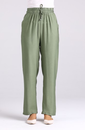 Aerobin Fabric Pocket Trousers 0555-07 Sea Green 0555-07