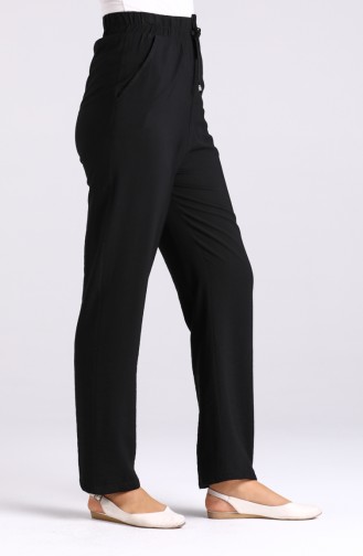 Aerobin Fabric Pocket Trousers 0555-09 Black 0555-09