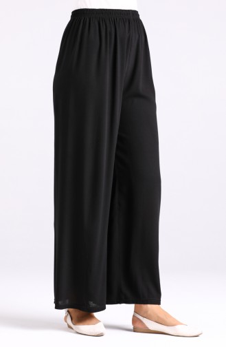 Elastic Wide Leg Pants 2000-06 Black 2000-06