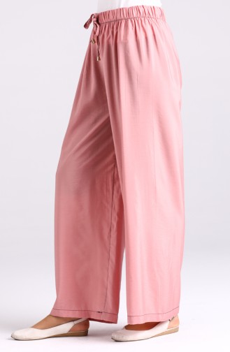 Flared Summer Trousers 2081-02 Powder 2081-02