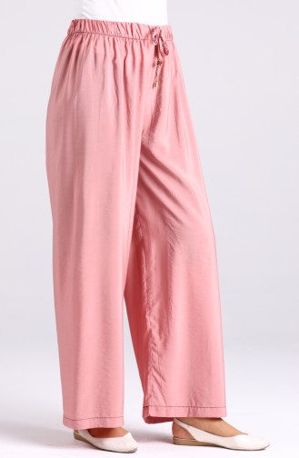 Flared Summer Trousers 2081-02 Powder 2081-02