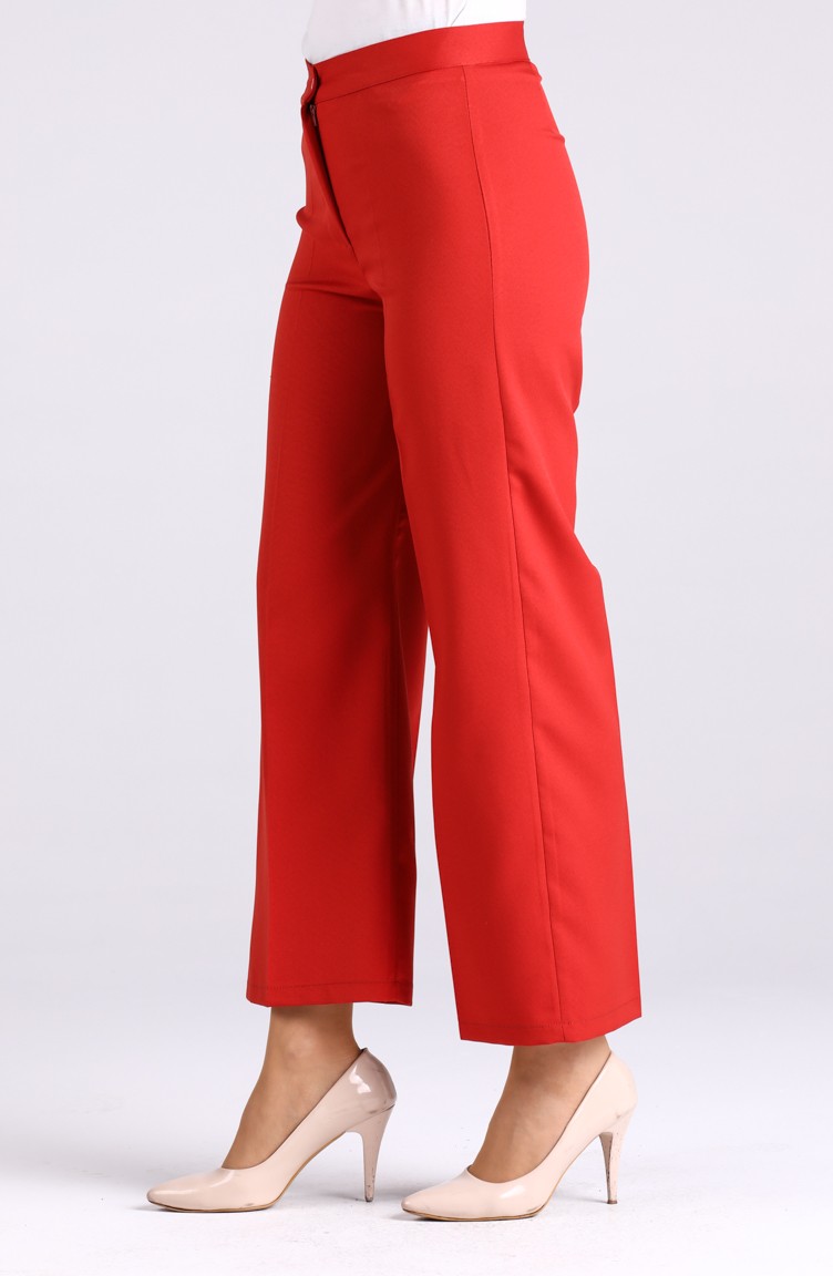 flared summer trousers