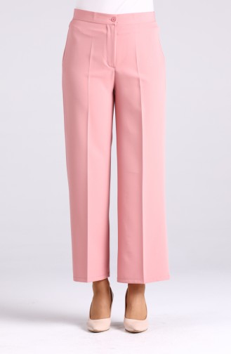 Flared Summer Trousers 1108-09 Powder 1108-09