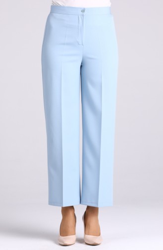 Flared Summer Trousers 1108-10 Bebe Blue 1108-10