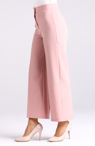 Flared Summer Trousers 1108-13 Light Powder 1108-13