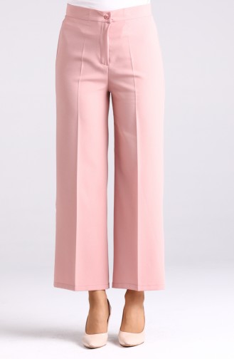 Flared Summer Trousers 1108-13 Light Powder 1108-13