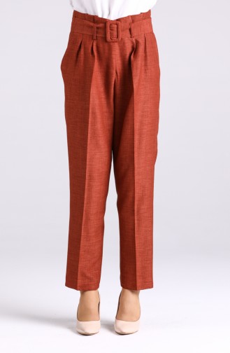 Belted Straight Leg Trousers 1123-01 Tile 1123-01