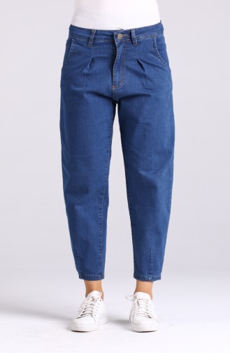 Cepli Mom Jeans Pantolon 5010-02 Lacivert