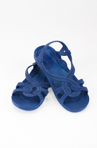 Blau Sommer Sandalen 02-09