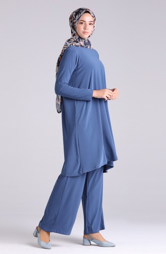 Sandy Tunic Pants Double Suit 2017-05 Indigo 2017-05