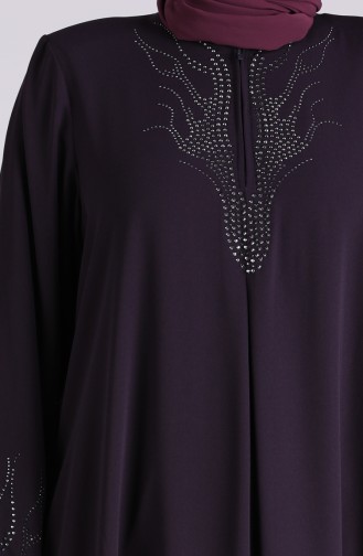 Purple İslamitische Jurk 1090-02