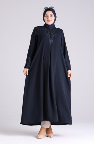 Robe Hijab Bleu Marine 1090-03